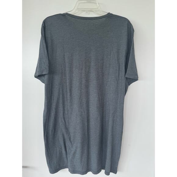 Outerknown Graphic Tee XL – “The Only Gun You Need” – Gray – NWT - Picture 4 of 6